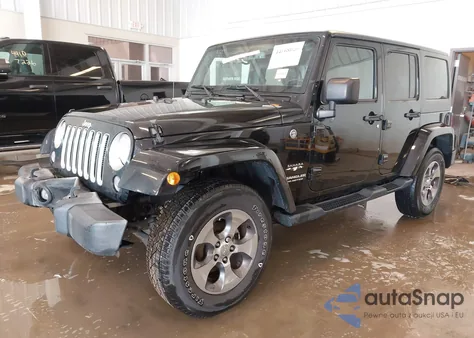 2016 Jeep Wrangler Unlimited Sahara из США, поврежденный, VIN 1C4BJWEG4GL233581
